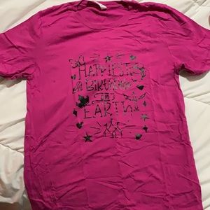 Happiest birthday on earth disney tshirt